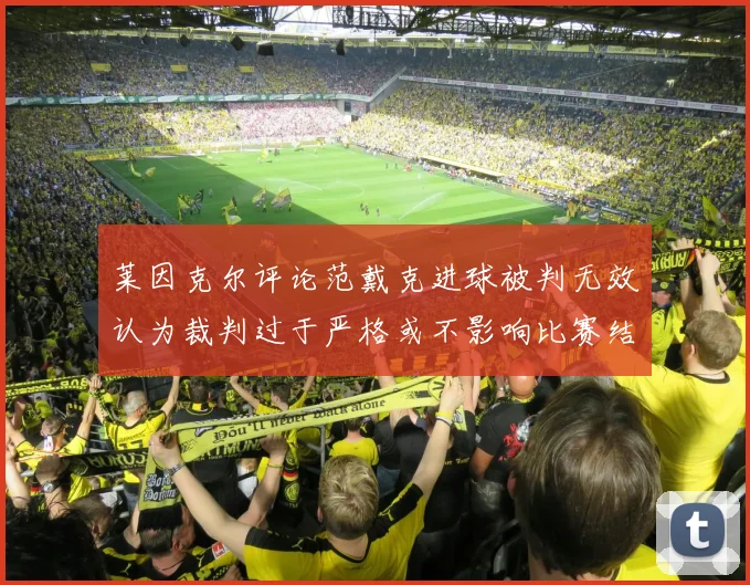 莱因克尔评论范戴克进球被判无效认为裁判过于严格或不影响比赛结果